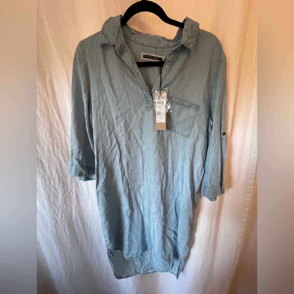 ASOS Noisy May denim dress